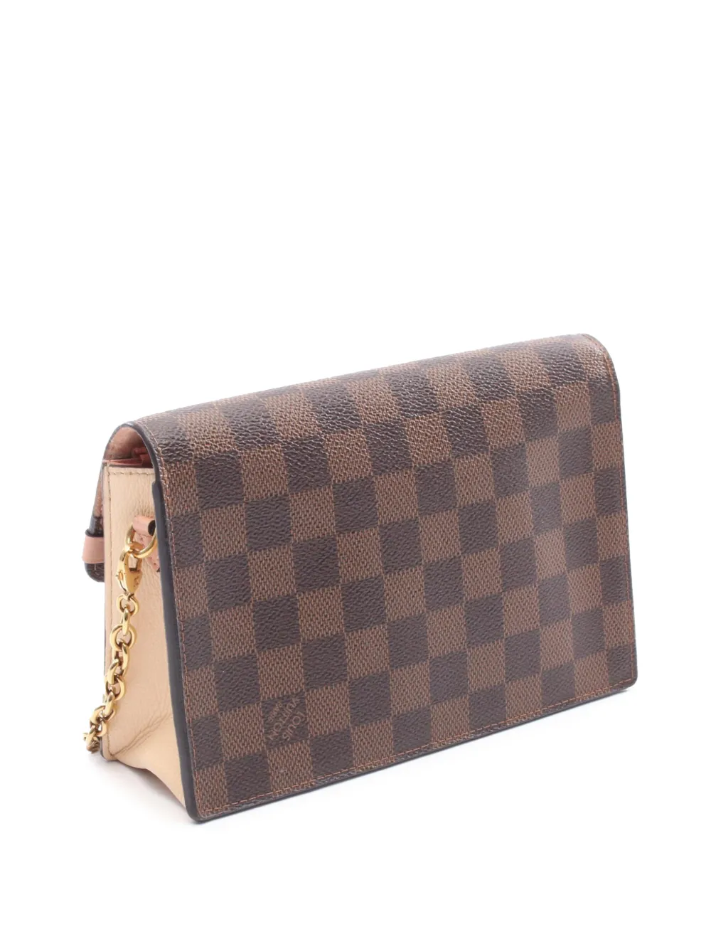 2019 Damier Ebene Vavin Wallet On Chain Crossbody Bag