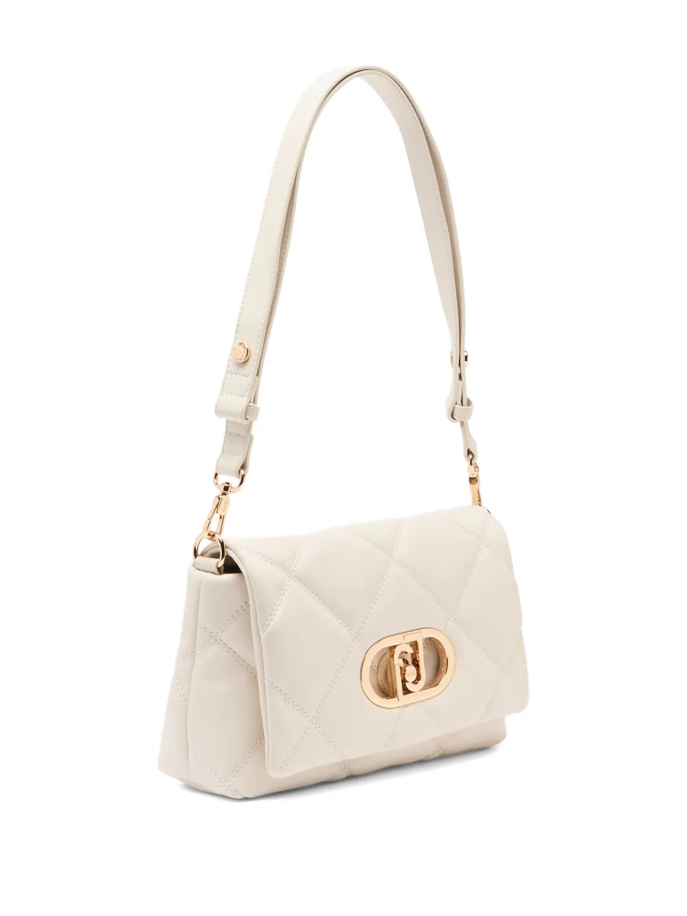 Lapuffy Logo-Plaque Shoulder Bag