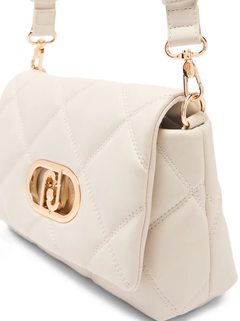 Lapuffy Logo-Plaque Shoulder Bag