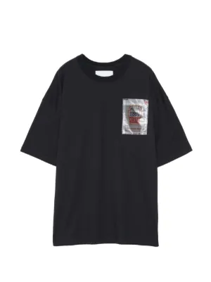 Yoshiokubo graphic-patch T-shirt | Black | FARFETCH
