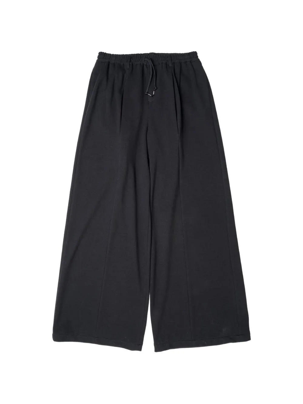 Yoshiokubo pleated wide-leg trousers - Nero