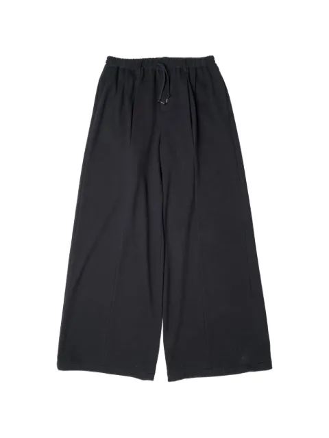 Yoshiokubo pleated wide-leg trousers