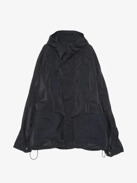 Yoshiokubo hooded panelled jacket