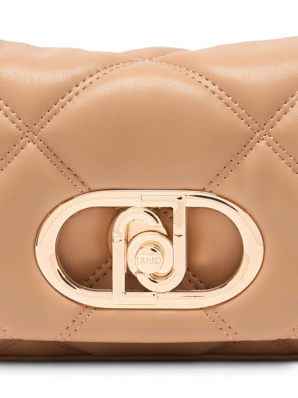 Lapuffy Quilted Chain Shoulder Bag