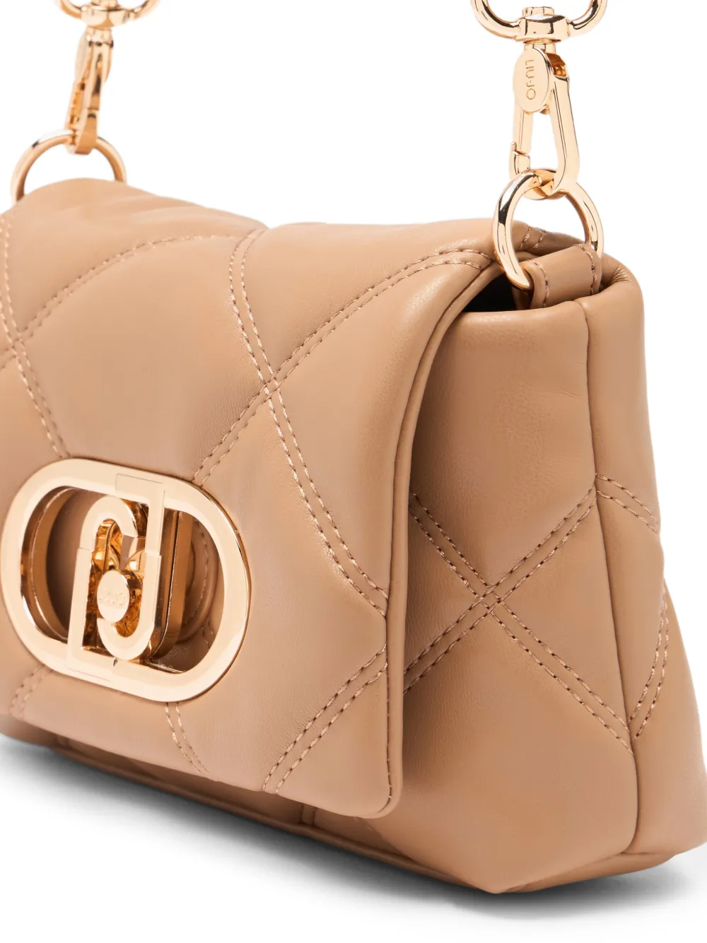 Lapuffy Quilted Chain Shoulder Bag