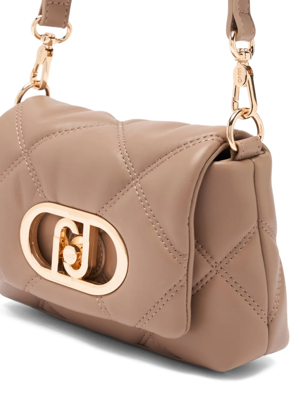 LIU JO Kleine LaPuffy gewatteerde tas Beige