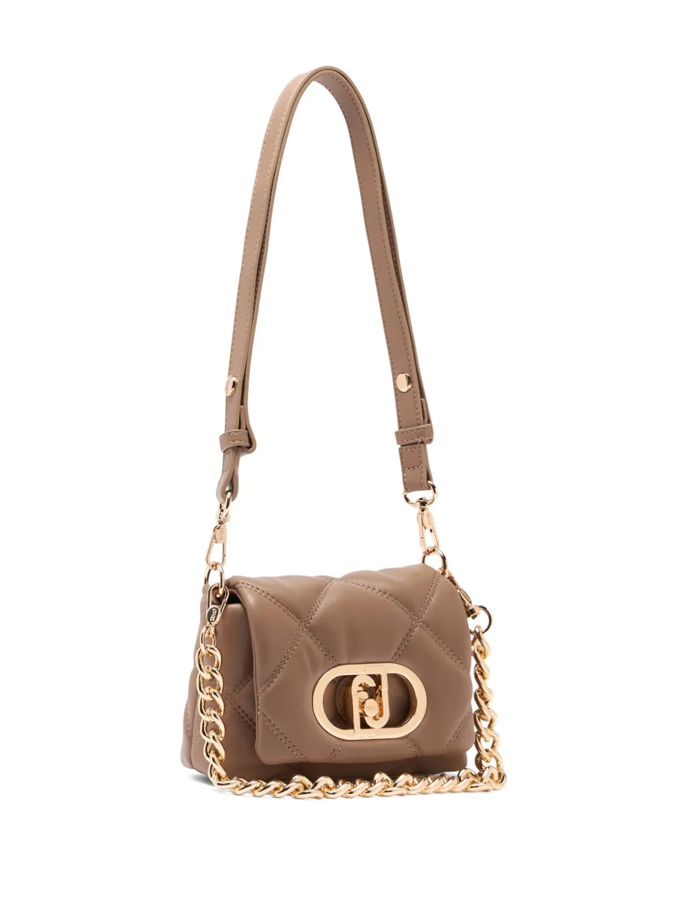 LIU JO Kleine LaPuffy gewatteerde tas Beige