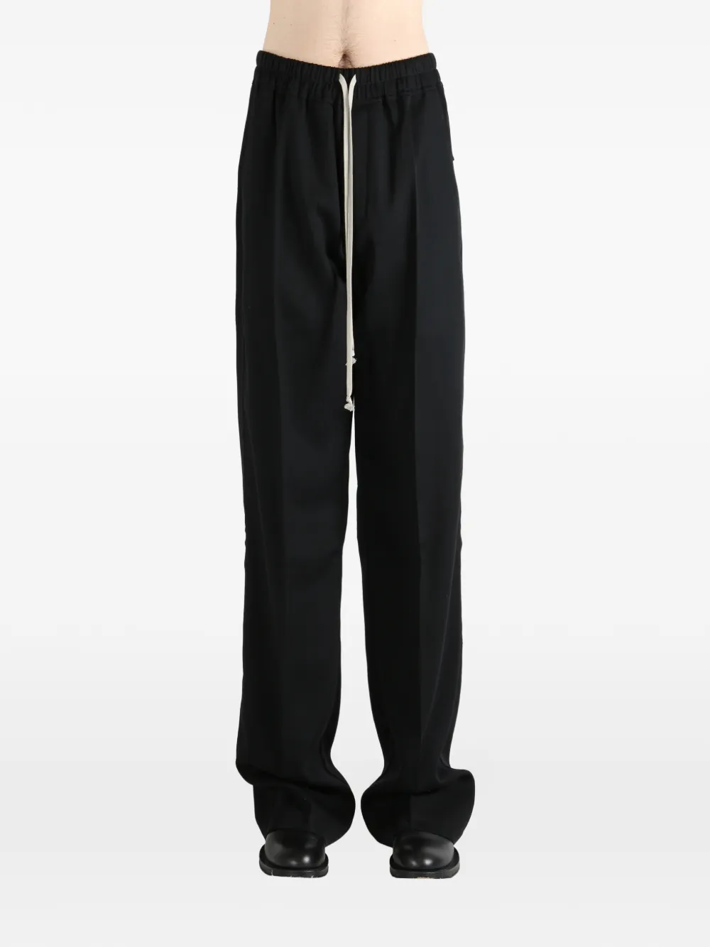 Rick Owens drawstring trousers - Zwart