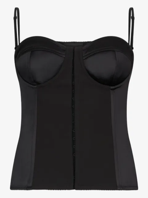 LIU JO satin bustier top