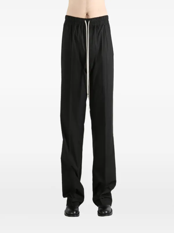 Rick Owens ドローストリング パンツ | ブラック | FARFETCH JP