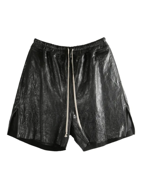 Rick Owens ドローストリング ショートパンツ | ブラック | FARFETCH JP