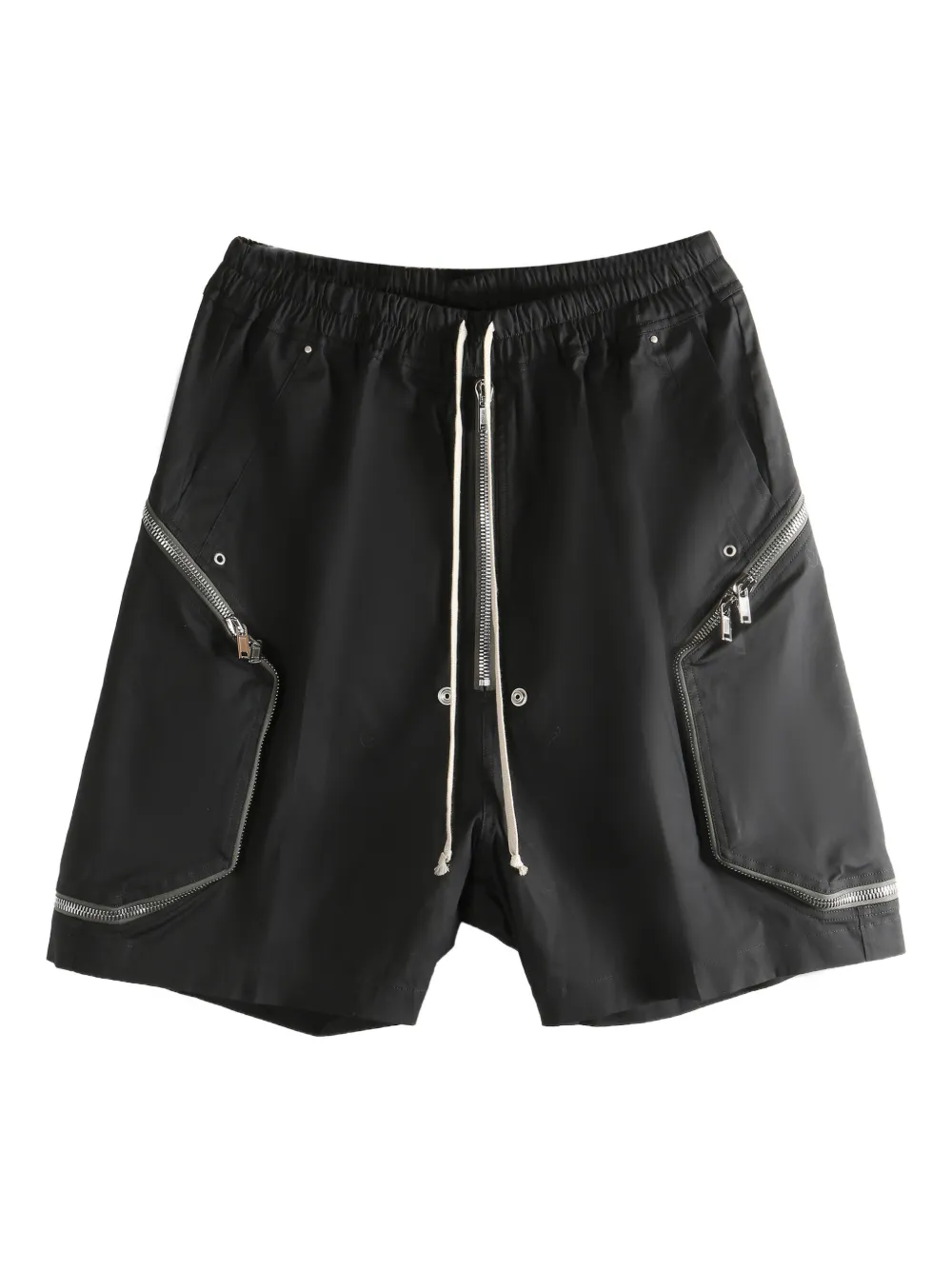 Rick Owens Blixa Bela zip-pocket shorts - Nero