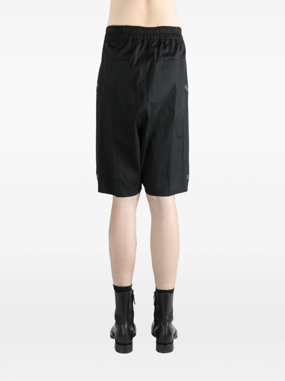 専用出品RICK OWENS ブラック Bela ショートパンツ Rick Owens Blixa Bela ジップポケット ショートパンツ | ブラック