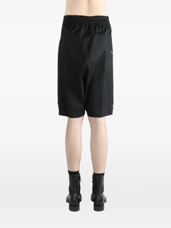 Rick Owens Blixa Bela ジップポケット ショートパンツ | ブラック