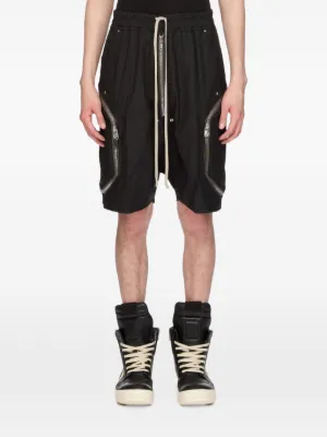 Rick Owens DRKSHDW ダメージ デニムショーツ | グレー | FARFETCH JP