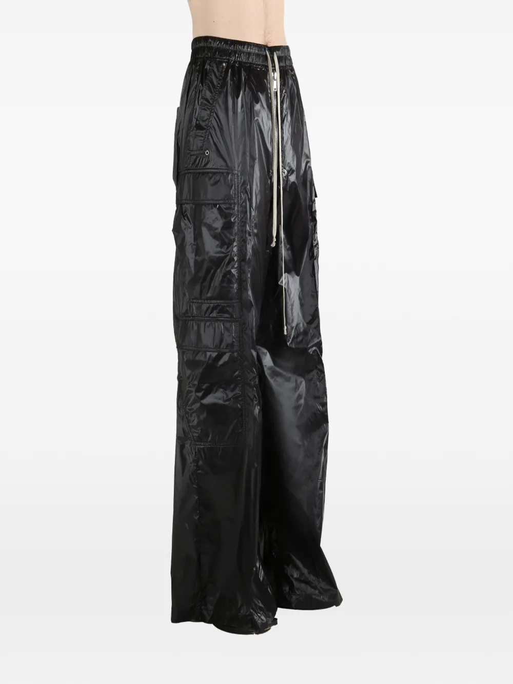 Rick Owens drawstring cargo pants | Wide-Leg Trousers | Image 2