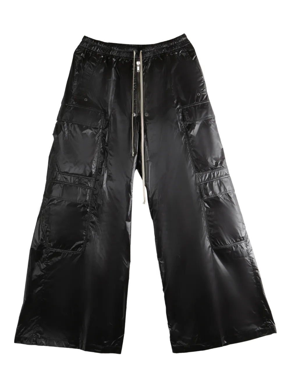 Rick Owens drawstring cargo pants | Black | Image 1