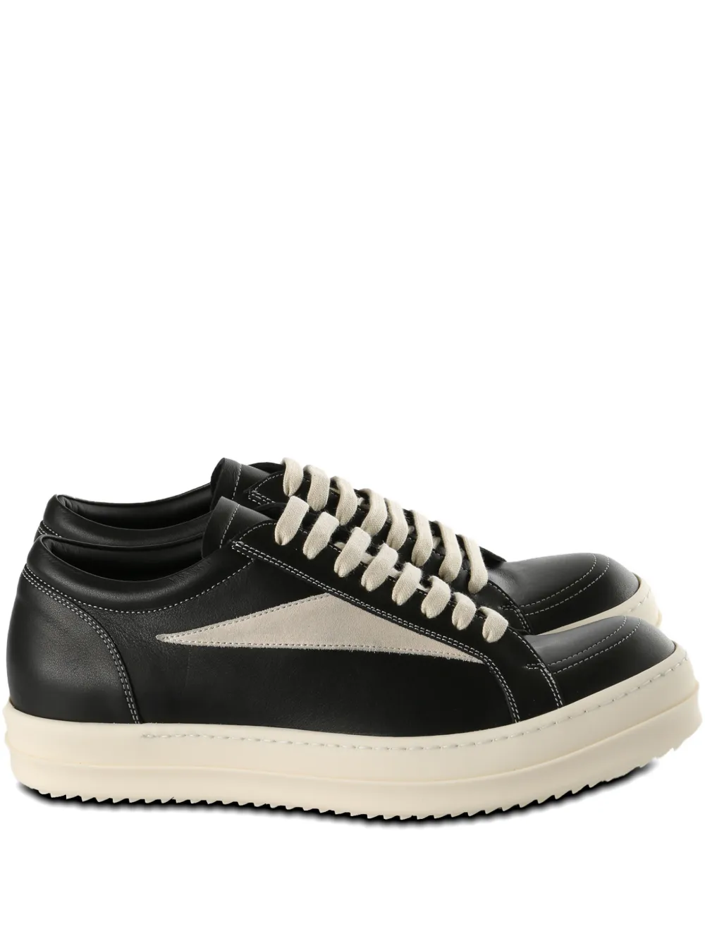 Rick Owens Vintage leather sneakers Zwart
