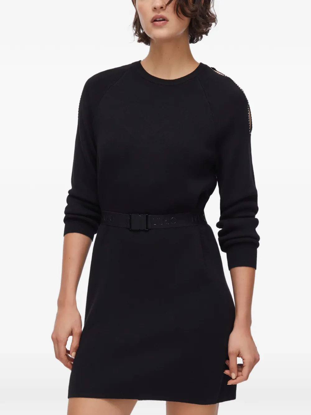  Liu Jo Cut-out Mini Dress - Black 