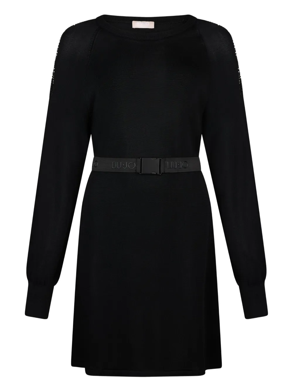 LIU JO cut-out mini dress - Nero