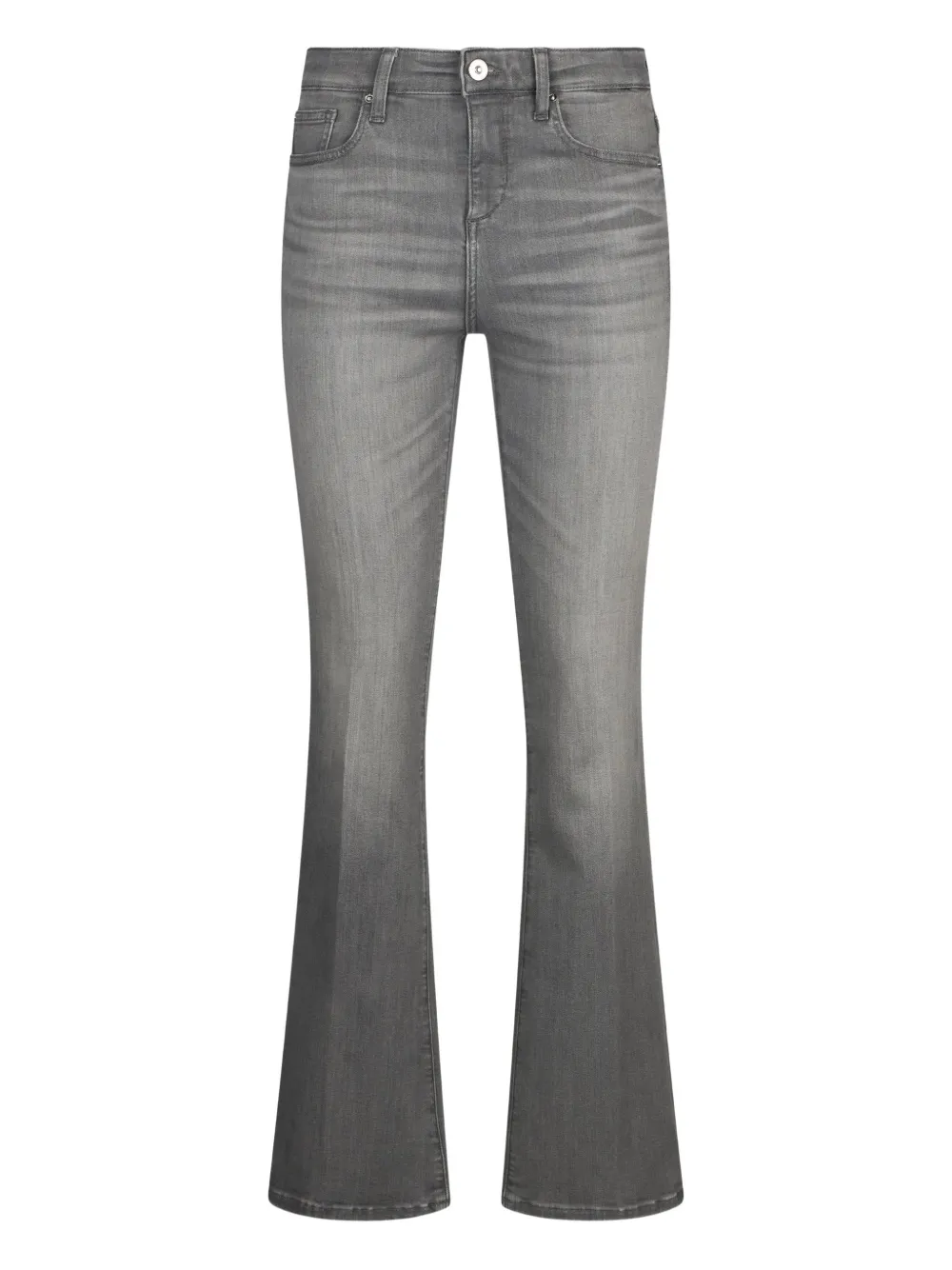 LIU JO five-pocket high-rise bootcut jeans - Grigio