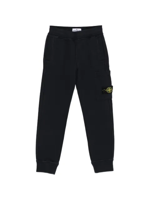 Stone Island Junior compass-patch trousers