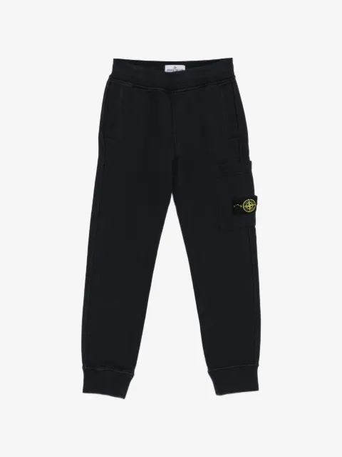Stone Island Junior 컴퍼스 패치 팬츠