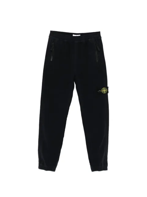 Stone Island Junior pantalones de chándal con parche Compass