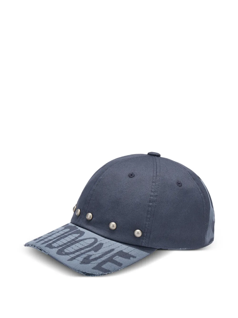Studded Distressed Baseball Cap