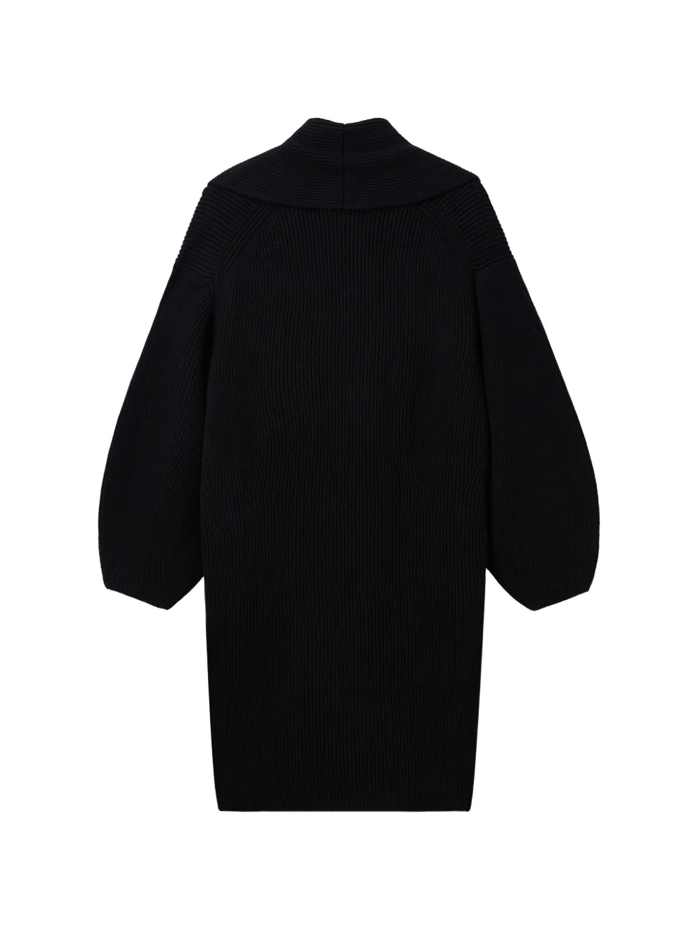 Double-Breasted Cardi-Coat