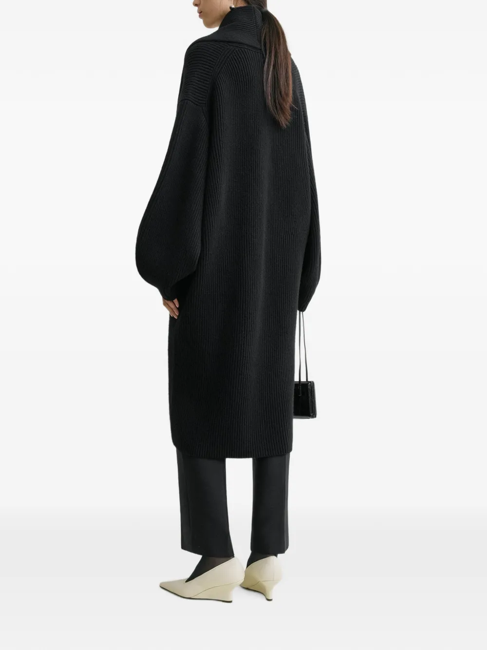TOTEME Vestjas met dubbele rij knopen Zwart