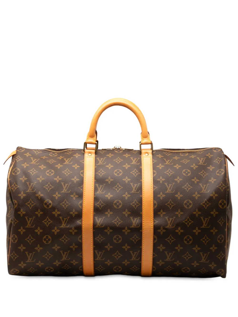 Louis Vuitton Pre-Owned bolsa de viaje Monogram Keepall 50 1995 de archivo | marrón | Image 1