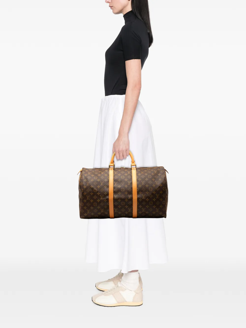 Louis Vuitton Pre-Owned bolsa de viaje Monogram Keepall 50 1995 de archivo | Estilos de archivo | Image 2