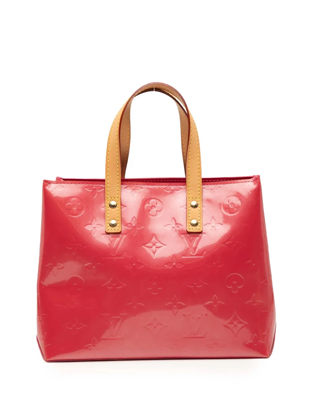 Louis Vuitton Pre-Owned Borsa a mano Reade PM in pelle Vernis con monogramma 2005 - Rosa