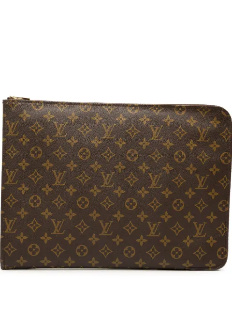 Louis Vuitton Pre-Owned شنطة أعمال 'مونوغرام بوش دوكومان بورتفوليو' 1988