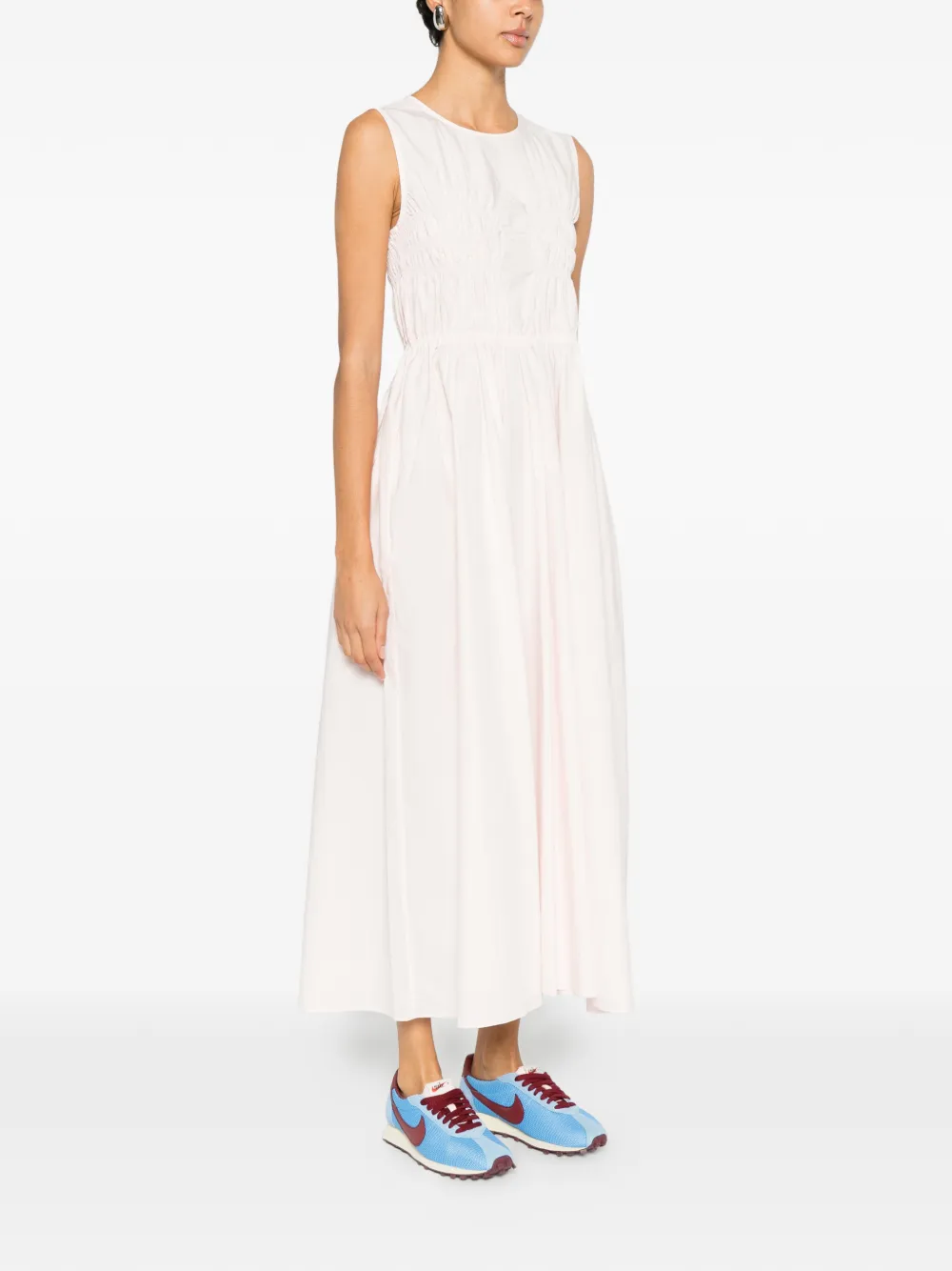 Cecilie Bahnsen Mouwloze midi-jurk Roze