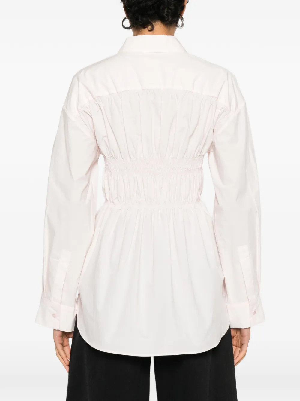 Cecilie Bahnsen Linnen blouse Roze