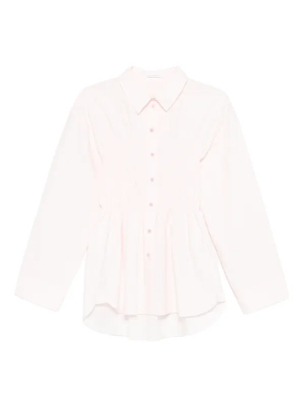 Cecilie Bahnsen Button-fastening Shirt in Pink