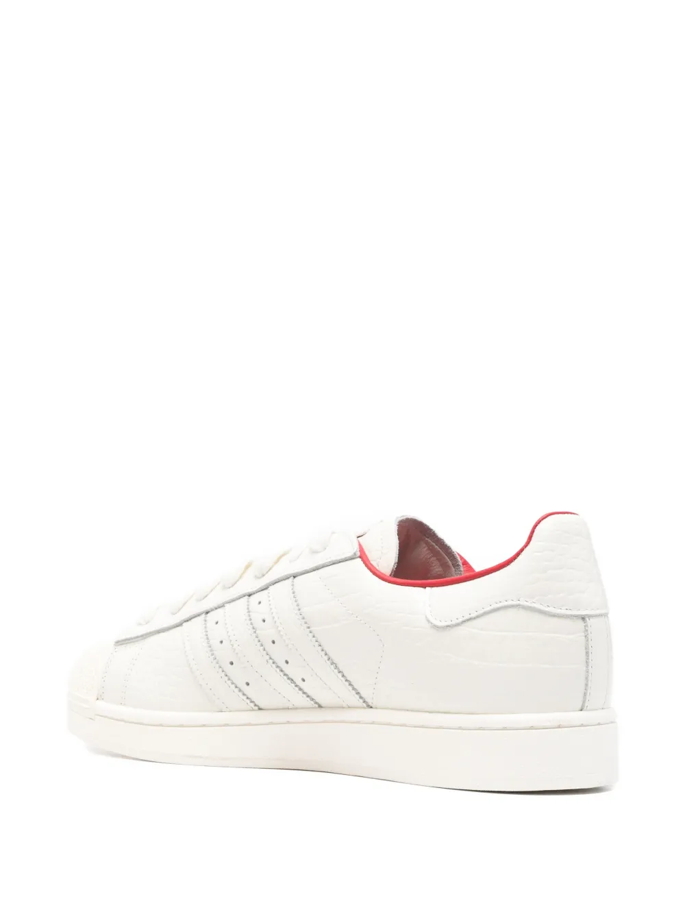 adidas Superstar II three-stripes sneakers Wit