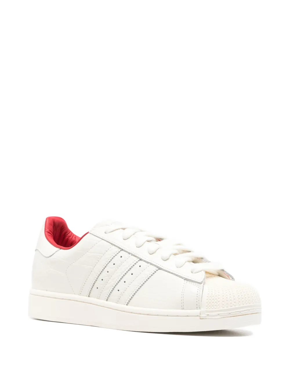 adidas Superstar II three-stripes sneakers Wit
