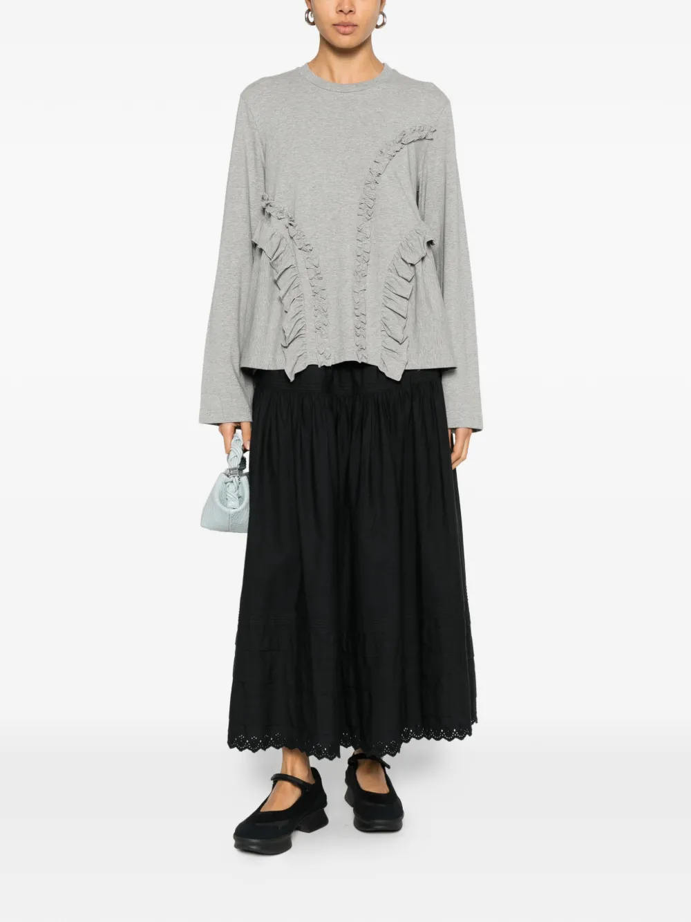 Cecilie Bahnsen ruffled top | Sweaters | Image 2