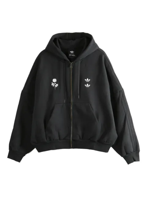 adidas x Willy Chavarria zip-up hoodie