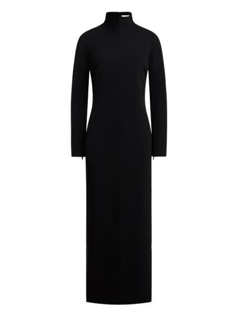 12 STOREEZ long-sleeve crepe maxi dress