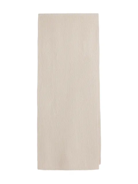 12 STOREEZ ribbed cashmere scarf