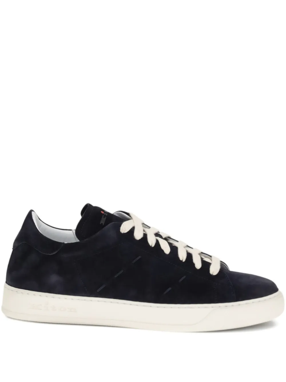 Kiton lace-up low-top sneakers - Blu