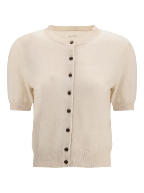 Lisa Yang Marene button cashmere cardigan