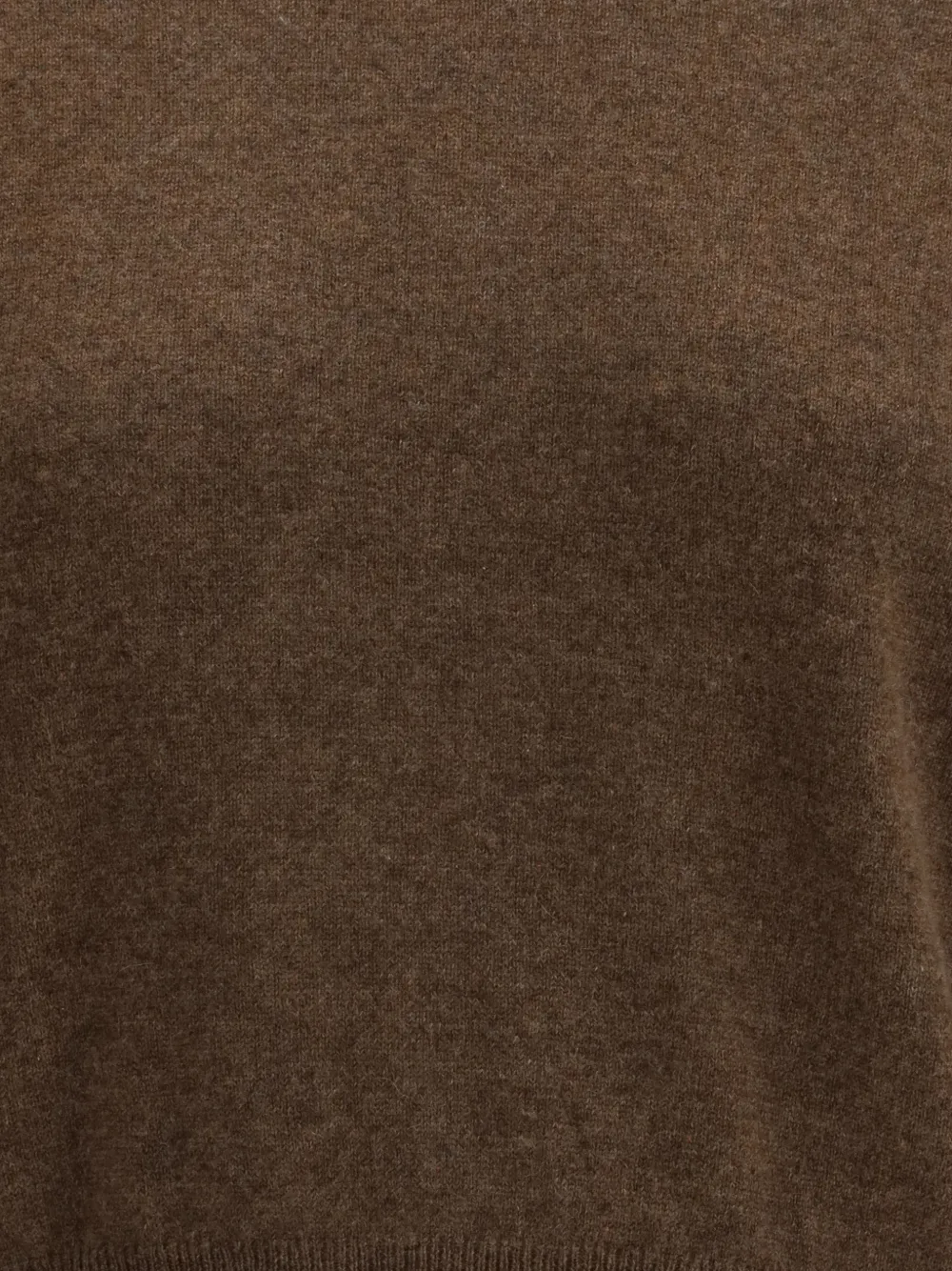 Lisa Yang Genevra T-shirt met pofmouwen Bruin