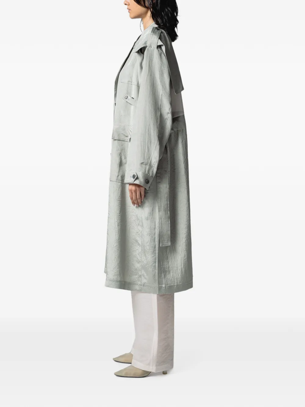 Muller Of Yoshiokubo Button-up jack Groen