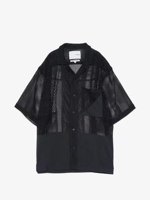 Yoshiokubo camisa con diseño patchwork