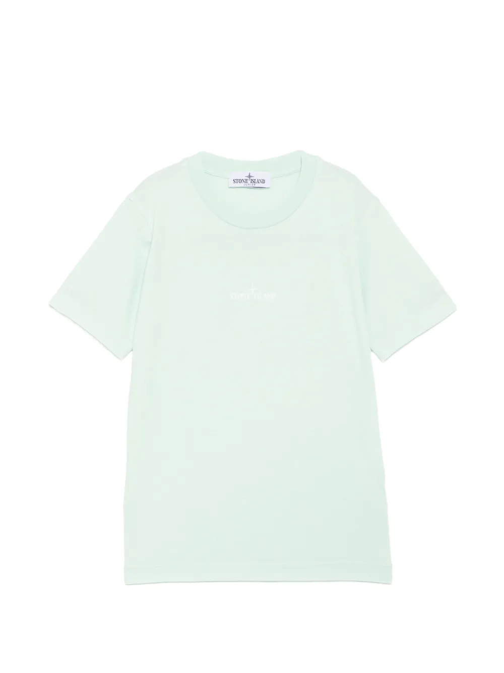 Stone Island Junior T-shirt con logo - Verde